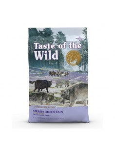 Taste of the Wild Sierra Mountain (Cordero asado) perros